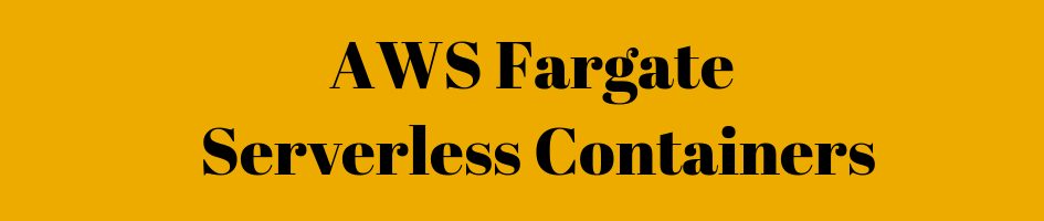 AWS Fargate features